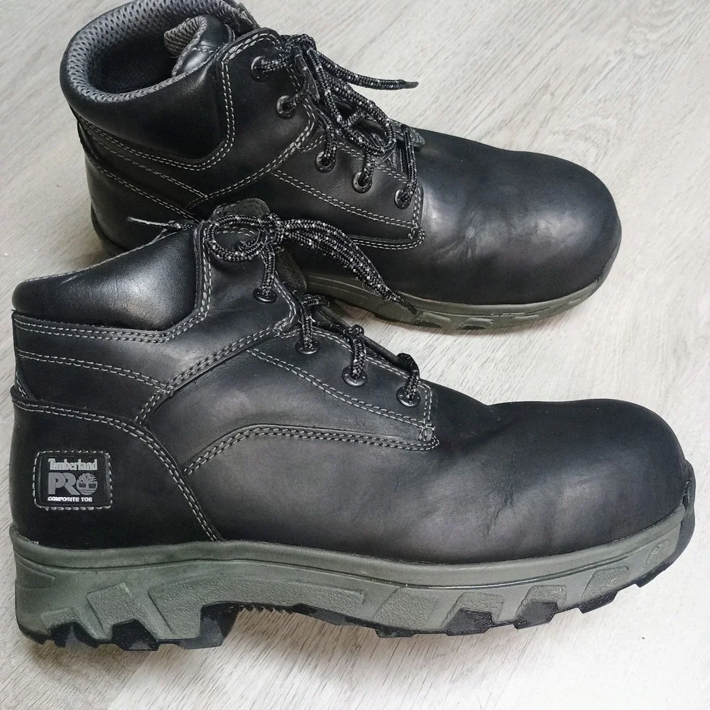 TIMBERLAND PRO Workstead, Men's, Black, Composite Toe, SD, 6 Inch Boot TMA1Q2W